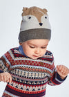 Beige Bear Wool Blend Hat (mayoral) - CottonKids.ie - 12 month - 18 month - 2 year