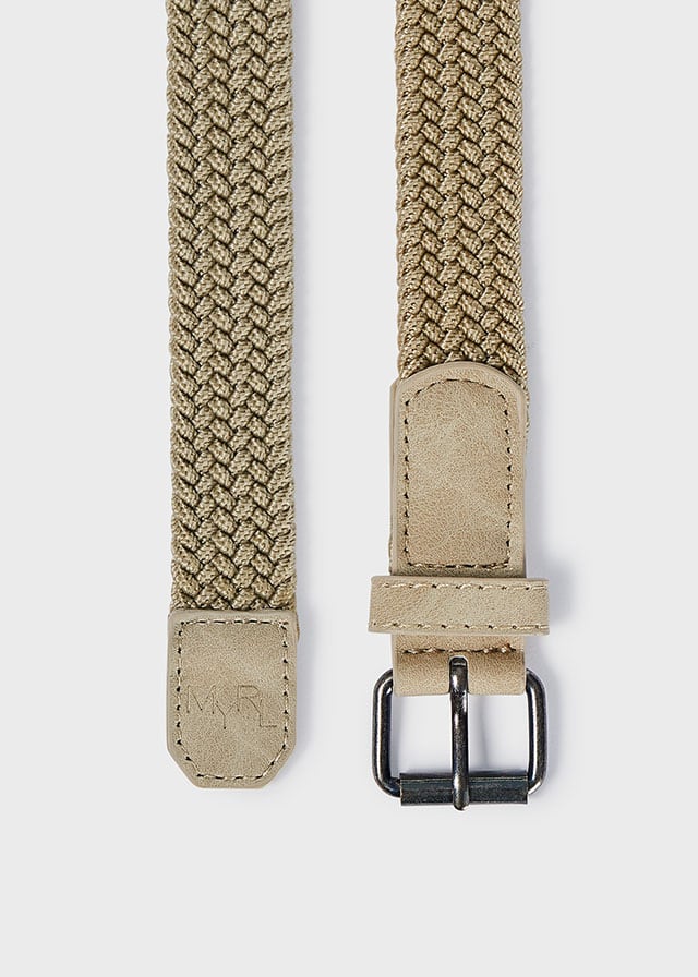 Beige Elasticated Woven Belt (mayoral) - CottonKids.ie - 2 year - 3 year - 4 year