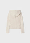 Beige Knit Jacket With Hood And Zip Girl (mayoral) - CottonKids.ie - 2 year - 3 year - 4 year