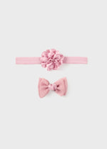 Bluch Flower Headband & Bow Hair Clip Set (mayoral) - CottonKids.ie - Girl - Hair Accessories - Mayoral