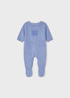 Blue Bear Knitted Babygrow (mayoral) - CottonKids.ie - Baby One-Pieces - 1-2 month - 3 month - 6 month