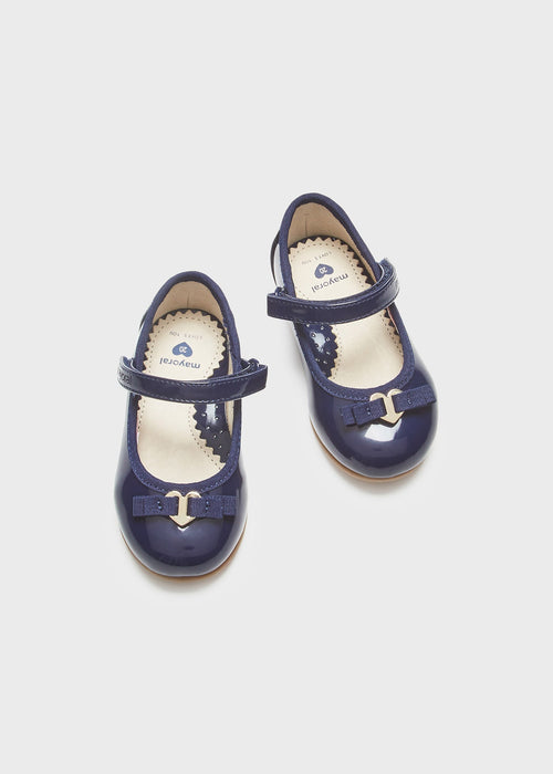 Blue Patent Ballerina Shoes (mayoral) - CottonKids.ie - Shoes - EU 20/UK 3.5 - EU 21/UK 4.5 - EU 22/UK 5