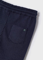 Blue Pinstripe Cotton Shorts (mayoral) - CottonKids.ie - Shorts - 2 year - 3 year - 4 year