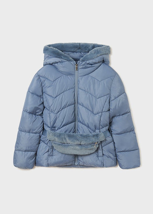 Blue Puffer Jacket & Belt Bag (mayoral) - CottonKids.ie - 11-12 year - 13-14 year - 7-8 year