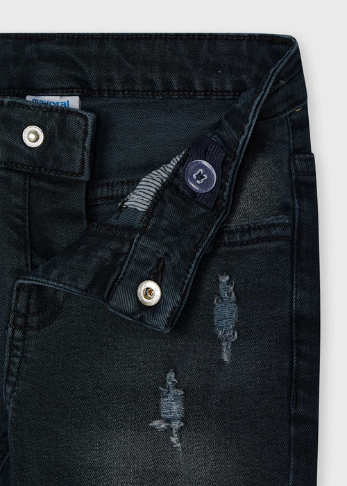 BLUE STRAIGHT FIT DENIM JEANS (mayoral) - CottonKids.ie - pants - 2 year - 3 year - 4 year