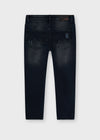 BLUE STRAIGHT FIT DENIM JEANS (mayoral) - CottonKids.ie - pants - 2 year - 3 year - 4 year