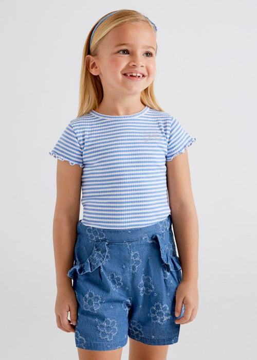 Blue Stripe T-Shirt (mayoral) - CottonKids.ie - Top - 2 year - 3 year - 4 year