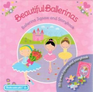 Book & Jigsaw Set: Ballerinas - CottonKids.ie - Activity Books & Games - Story Books - Toys & Interior