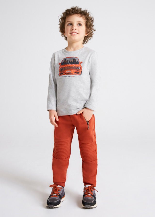 Boy Brick Tracksuit Bottoms (mayoral) - CottonKids.ie - Shirts & Tops - 2 year - 5 year - 6 year