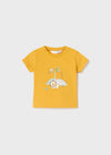 Boy Yellow Cotton Safari T-Shirt (mayoral) - CottonKids.ie - 1-2 month - 12 month - 18 month