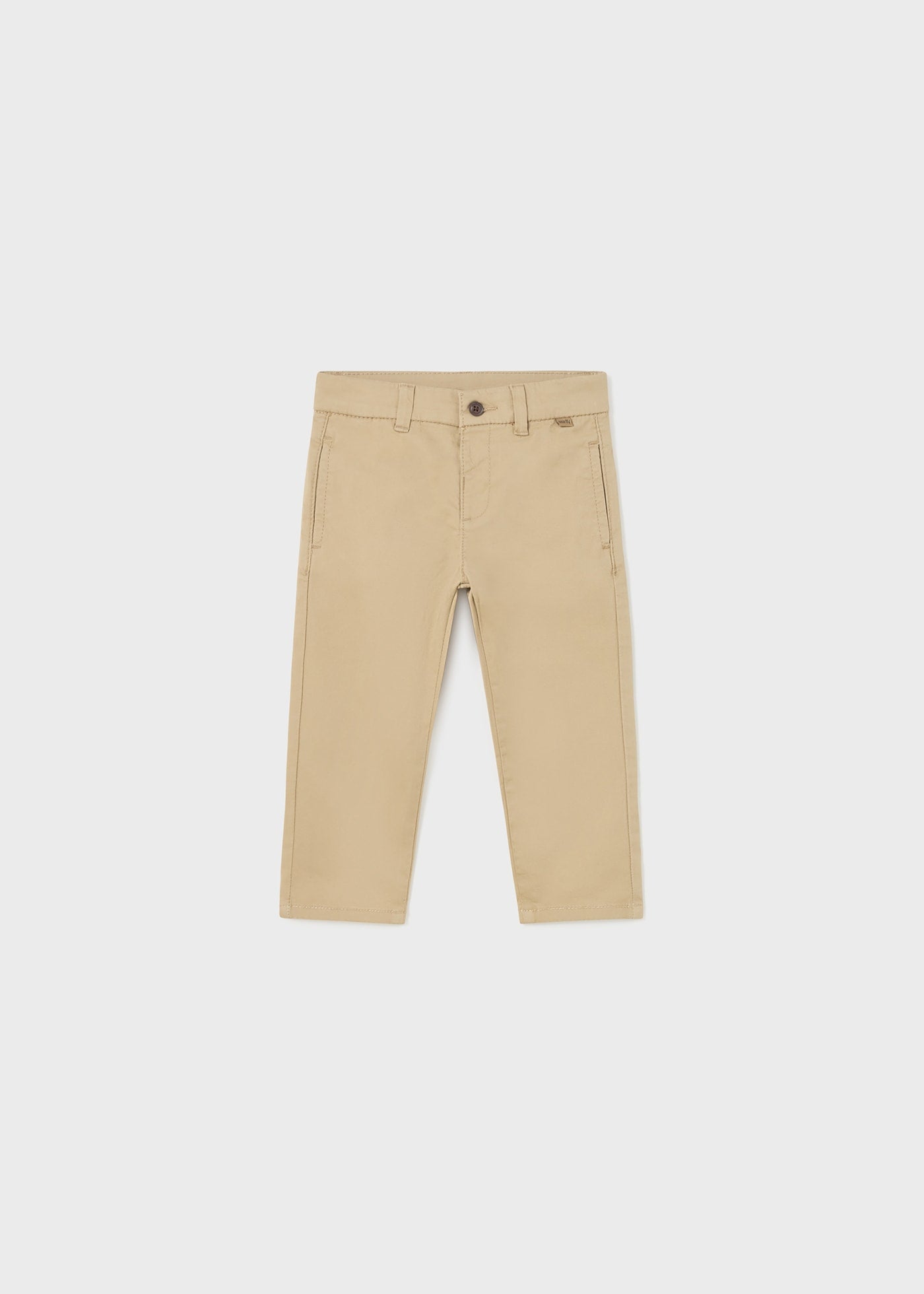 Boys Beige Cotton Chino Trousers (mayoral) –