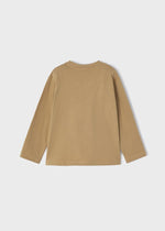 Boys Beige Cotton Jersey Top (mayoral) - CottonKids.ie - Pants - 2 year - 3 year - 4 year