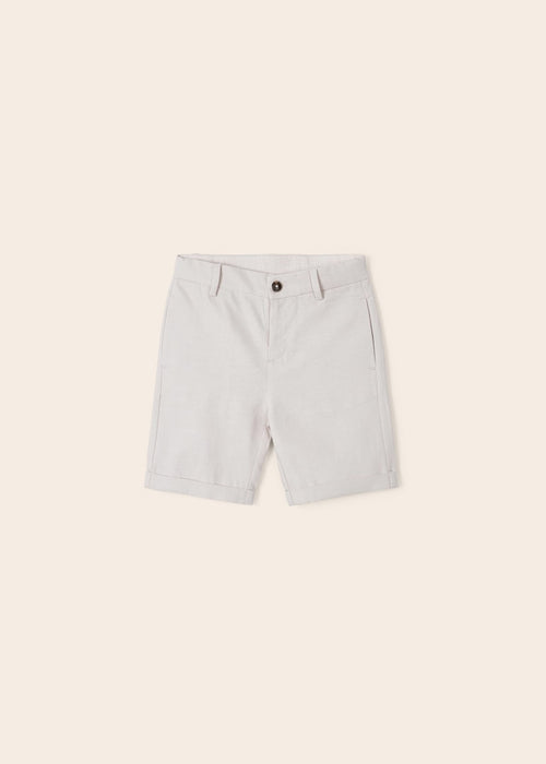 Boys Beige Cotton & Linen Shorts (mayoral) - CottonKids.ie - 2 year - 3 year - 4 year
