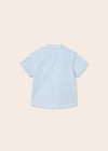 Boys Blue Cotton & Linen Shirt (mayoral) - CottonKids.ie - 12 month - 18 month - 2 year