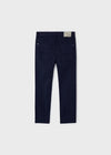 Boys Blue Cotton Slim Fit Trousers (mayoral) - CottonKids.ie - 2 year - 3 year - 4 year