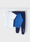 Boys Blue Cotton Tracksuit & T-Shirt Set (mayoral) - CottonKids.ie - 2 year - 3 year - 4 year