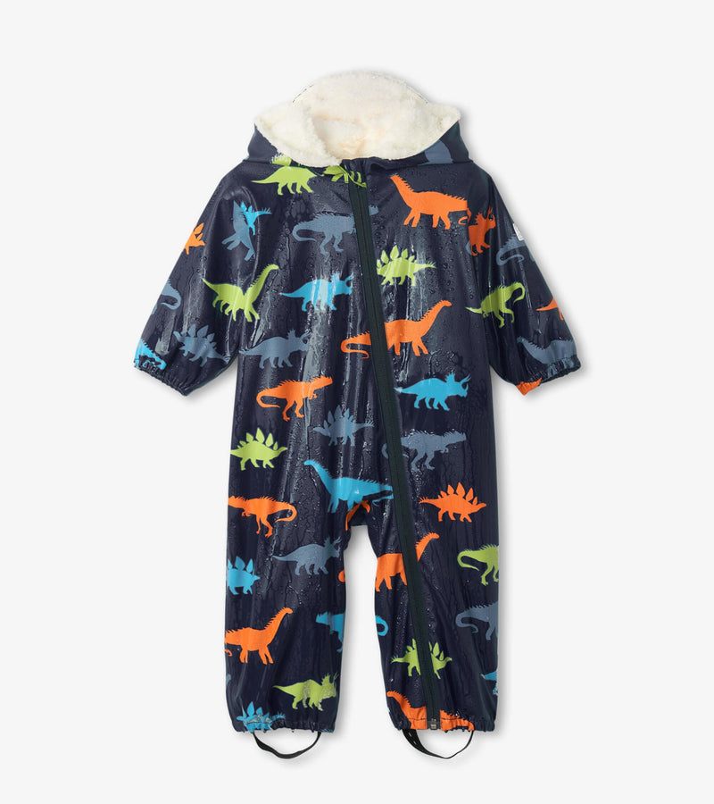 Boys Blue Dinosaur Rain Suit (Hatley) - CottonKids.ie - Coats & Jackets - 12 month - 18 month - 2 year