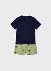 Boys Blue & Green Cotton Shorts Set (mayoral) - CottonKids.ie - 2 year - 3 year - 4 year