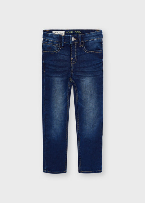 BOYS BLUE SLIM FIT JEANS (mayoral) - CottonKids.ie - pants - 2 year - 3 year - 4 year