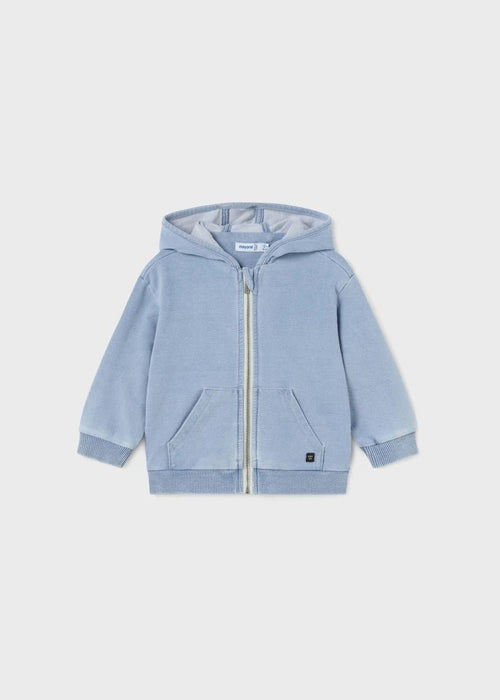 Boys Blue Zip-Up Hooded Top (mayoral) - CottonKids.ie - 12 month - 2 year - 3 year