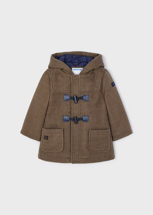 Boys Brown Duffle Coat (mayoral) - CottonKids.ie - Coats & Jackets - 12 month - 18 month - 2 year