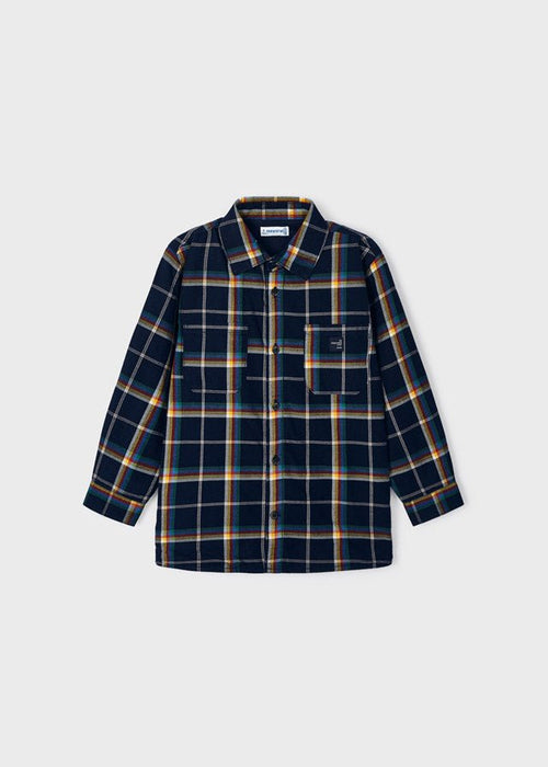 Boys Checked Cotton Shirt (mayoral) - CottonKids.ie - 2 year - 3 year - 4 year