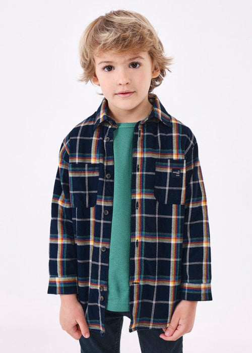 Boys Checked Cotton Shirt (mayoral) - CottonKids.ie - 2 year - 3 year - 4 year