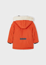 Boys Dark Orange Hooded Coat (mayoral) - CottonKids.ie - 12 month - 18 month - 2 year