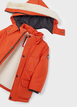 Boys Dark Orange Hooded Coat (mayoral) - CottonKids.ie - 12 month - 18 month - 2 year