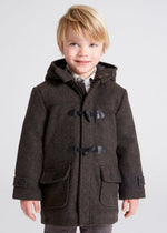 Boys Deep Brown Duffle Coat (mayoral) - CottonKids.ie - coat - 2 year - 3 year - 4 year