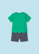 Boys Green Cotton Shorts Set (mayoral) - CottonKids.ie - 2 year - 3 year - 4 year