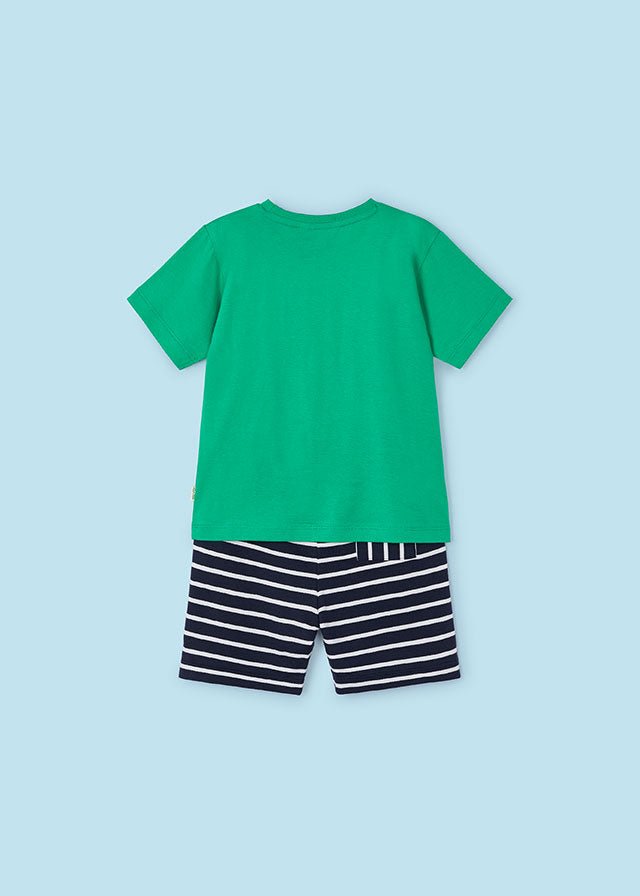 Boys Green Cotton Shorts Set (mayoral) - CottonKids.ie - 2 year - 3 year - 4 year