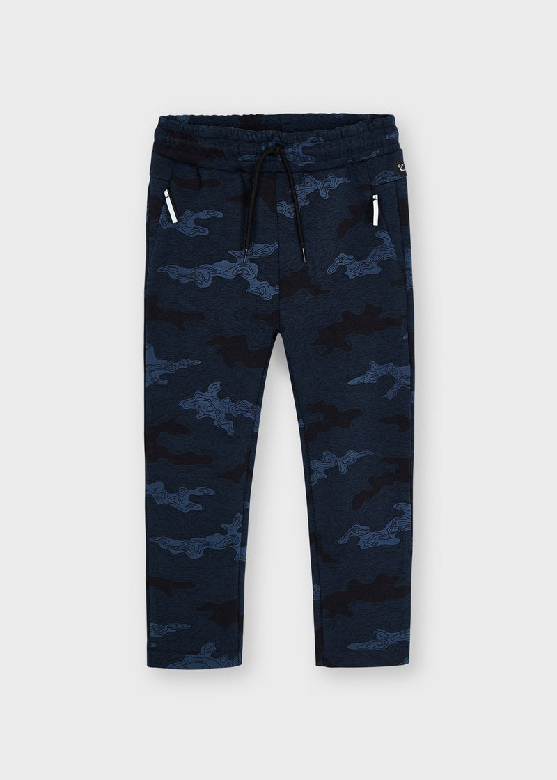 BOYS GREY CAMOUFLAGE JOGGERS (mayoral) - CottonKids.ie - pants - 2 year - 3 year - 4 year