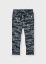 BOYS GREY CAMOUFLAGE JOGGERS (mayoral) - CottonKids.ie - pants - 2 year - 3 year - 4 year