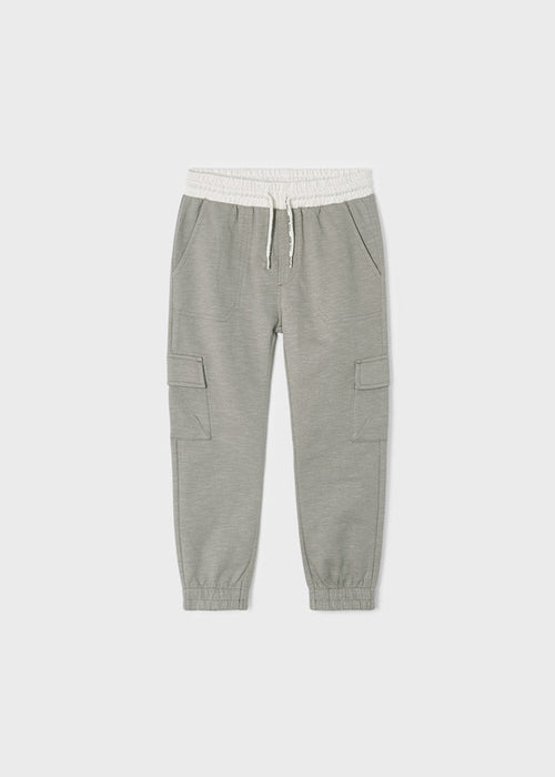Boys Grey Cargo Jogger Pants (mayoral) - CottonKids.ie - 2 year - 3 year - 4 year