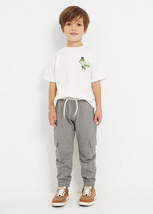 Boys Grey Cargo Jogger Pants (mayoral) - CottonKids.ie - 2 year - 3 year - 4 year