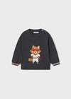 Boys Grey Cotton Knitted Fox Sweater (mayoral) - CottonKids.ie - 12 month - 18 month - 2 year