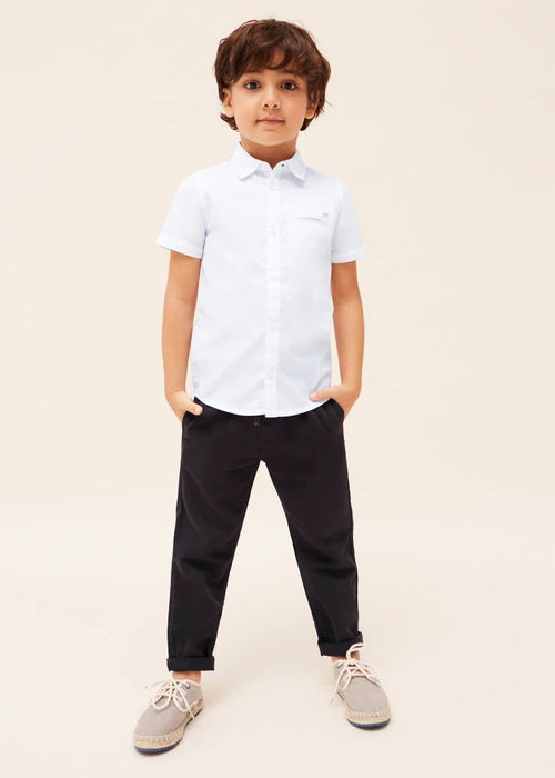 Boys Grey Cotton & Linen Trousers (mayoral) - CottonKids.ie - Pants - 2 year - 3 year - 4 year