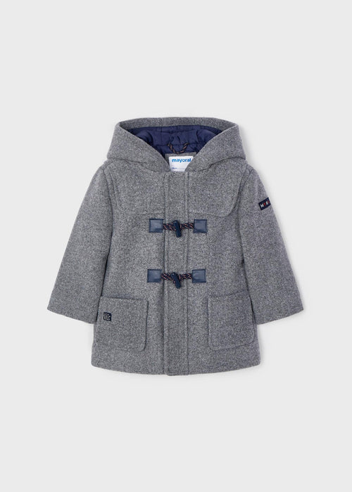 Boys Grey Duffle Coat (mayoral) - CottonKids.ie - Coats & Jackets - 12 month - 18 month - 2 year