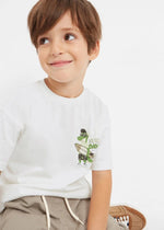 Boys Ivory Cotton T-Shirt (mayoral) - CottonKids.ie - 2 year - 3 year - 4 year