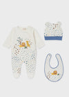 Boys Ivory Jungle Babygrow Set (mayoral) - CottonKids.ie - Baby & Toddler Outfits - 0-1 month - 1-2 month - 3 month