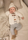 Boys Ivory Knitted Pram Coat (mayoral) - CottonKids.ie - 0-1 month - 1-2 month - 12 month