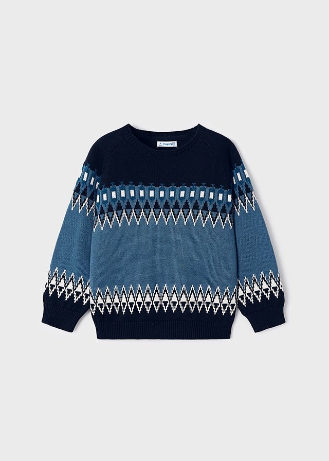 Boys Jumper Blue Sweater (mayoral) - CottonKids.ie - 2 year - 3 year - 4 year