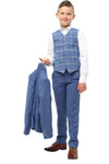 Boys Light Blue 3 Piece Communion Suit IRELAND