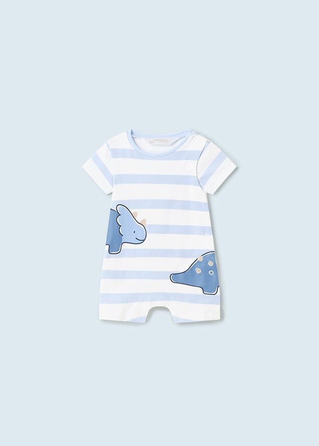 Boys Light Blue Dinosaur Shorties (sold separately) (mayoral) - CottonKids.ie - 1-2 month - 12 month - 18 month