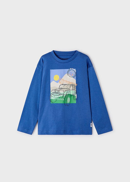 Boys L/s T-shirt Blue (mayoral) - CottonKids.ie - 2 year - 3 year - 5 year