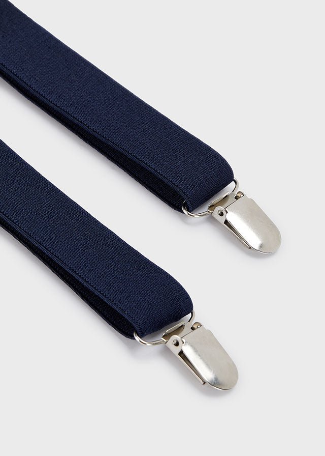 Baby BOY KIDS Navy Blue Cotton Bow Tie Braces Elastic Suspenders 1 Baby BOY KIDS Navy Blue Cotton Bow Tie Braces Elastic Suspenders 1