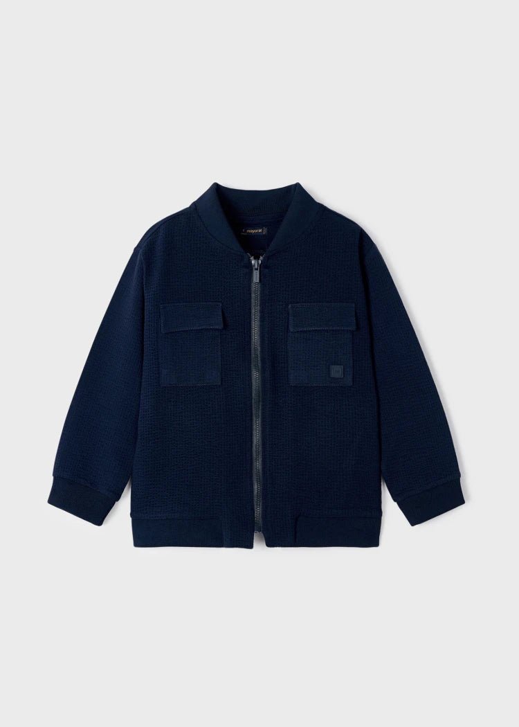 Boys Navy Blue Cotton Jacket (mayoral) - CottonKids.ie - 2 year - 5 year - 6 year