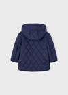 Boys Navy Blue Quilted Coat (mayoral) - CottonKids.ie - coat - 12 month - 18 month - 2 year