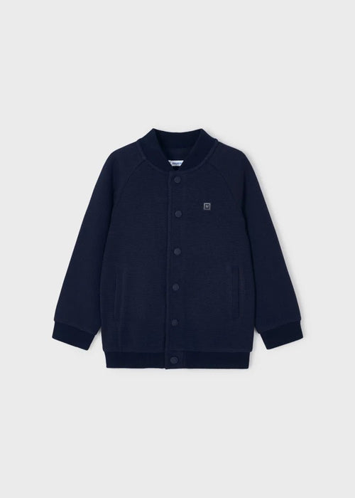 Boys Navy Blue Ribbed Bomber Jacket (mayoral) - CottonKids.ie - 2 year - 3 year - 4 year